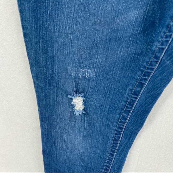 VGS Jeans Distressed Raw Hems Skinny Jean - Picture 7 of 16